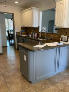 an older kitchen about to get remodeled